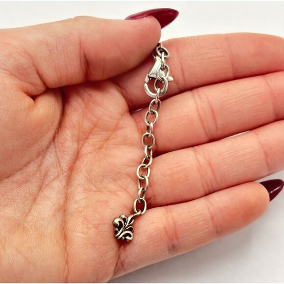 Barse Sterling Silver Ornate Floral Necklace 925 - Picture 6 of 7